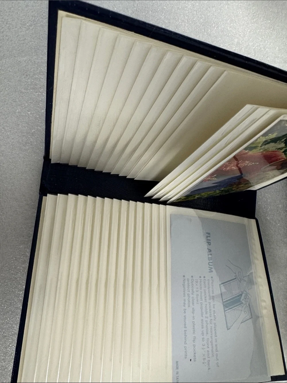 Navy Blue Photo Album Set with Slipcase - 3-Pack